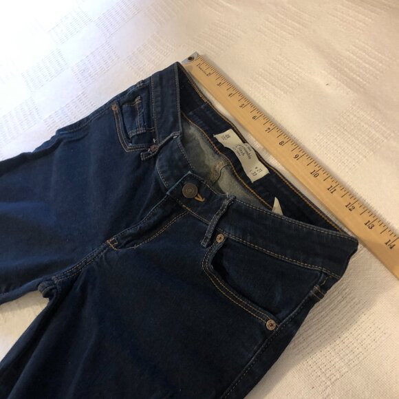 ABERCROMBIE & FITCH Boot Cut Low Rise Denim Jeans Women's Size 4R B83 - Picture 4 of 14